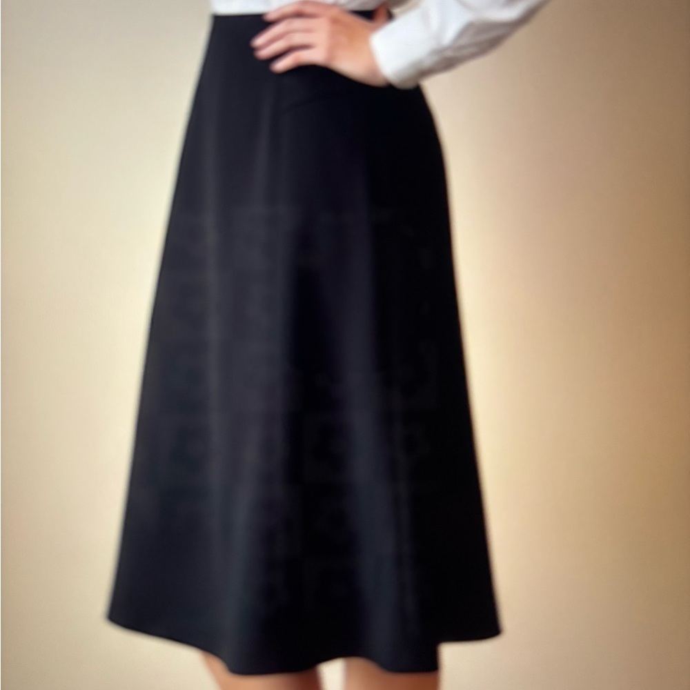 Anne Klein A-Line Structured Skirt